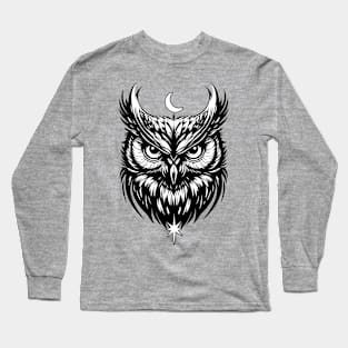 The Midnight Owl Long Sleeve T-Shirt